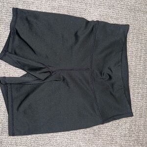 Black biker shorts